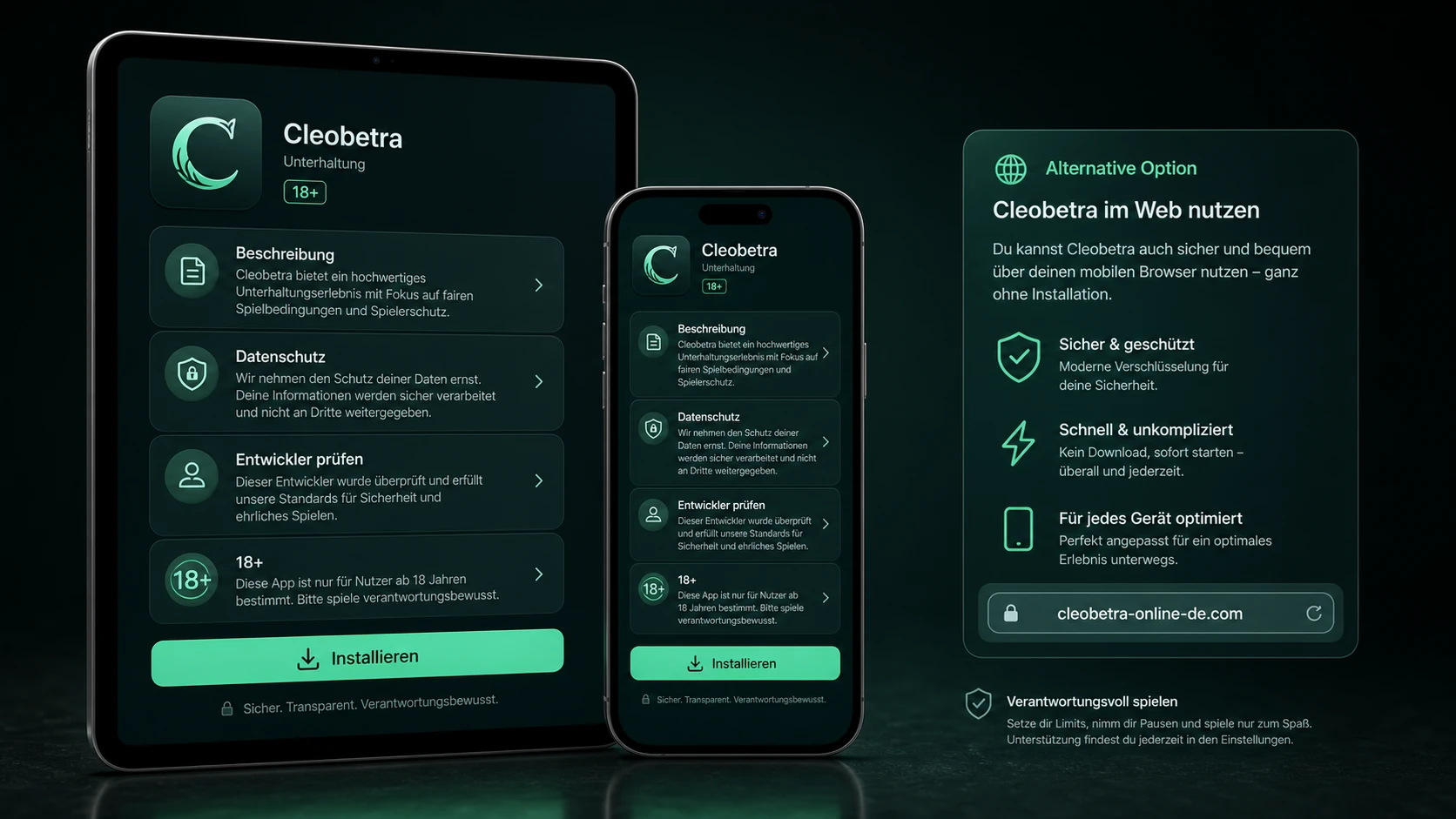 Cleobetra App auf iPhone und iPad