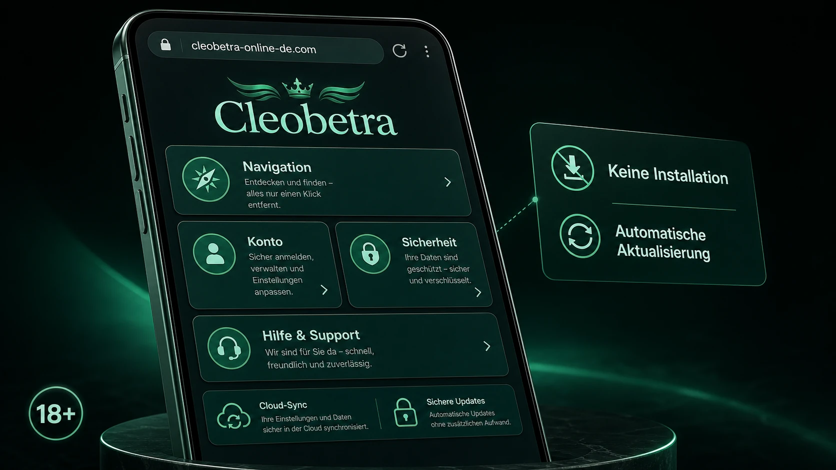 Cleobetra Mobile ohne App verwenden