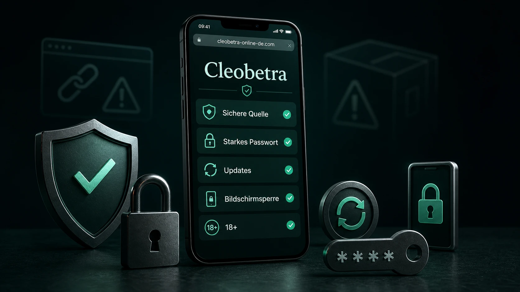 Sicherheit der Cleobetra Casino App