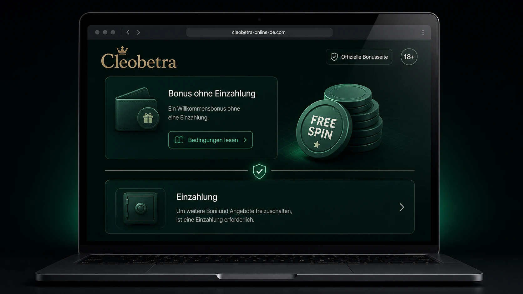 Cleobetra Casino Bonus ohne Einzahlung erklärt